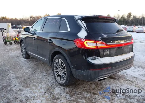 2016 Lincoln Mkx Reserve z USA, uszkodzony, nr VIN 2LMTJ8LR4GBL79676